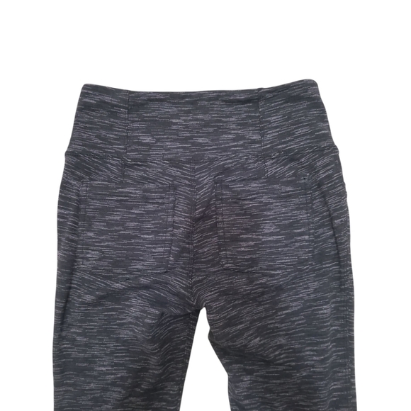 Athleta Metro Leggings W/ Front & Back Pockets Charcoal Metro Space Dye Size XS - Picture 8 of 12